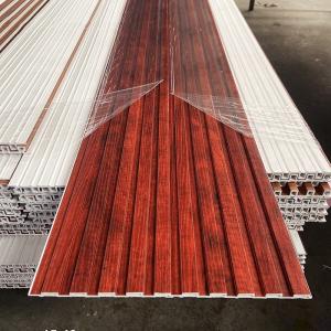 China Interior Wpc Wall Panel With Wood Texture Wpc Wall Panel Price wholesale