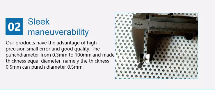 Decorative 1.22*2.44m Perforated Metal Mesh Round / Square Hole 3.0mm