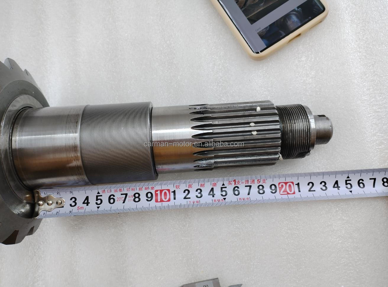 2504084AXJ10A 25040101AXJ10 17/29 Teeth Middle Axle Basin Angle Teeth for XCMG 25K Crane Axle Parts