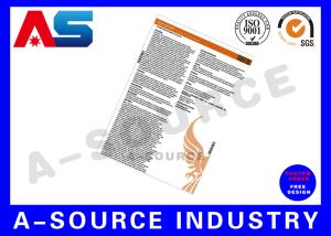 China Pharmaceutical A5 Leaflet Printing Made By Medicine Artwork Paper For Bodybuilding Peptide wholesale