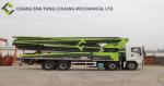 58 Meters Concrete Pump Truck 4 Bridge With Isuzu Engine