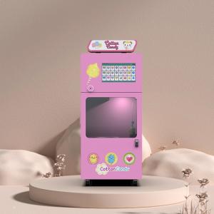 China 220V 110V Automatic Cotton Candy Vending Machine OEM Brushless Burner wholesale