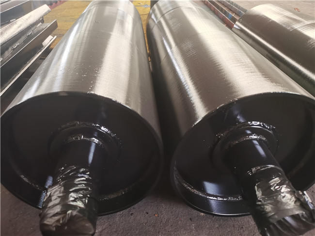 Strong Traction 15mm Motorized Pulleys Rubber Lagging For Conveyor Pulley
