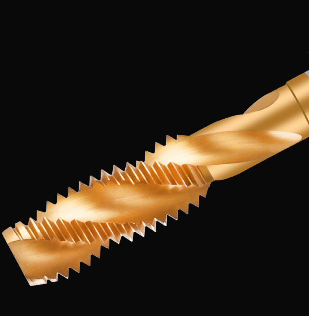 M6 - M10 Spiral Fluted Tap Carbide Milling Cutter Metric Screw Thread Tap
