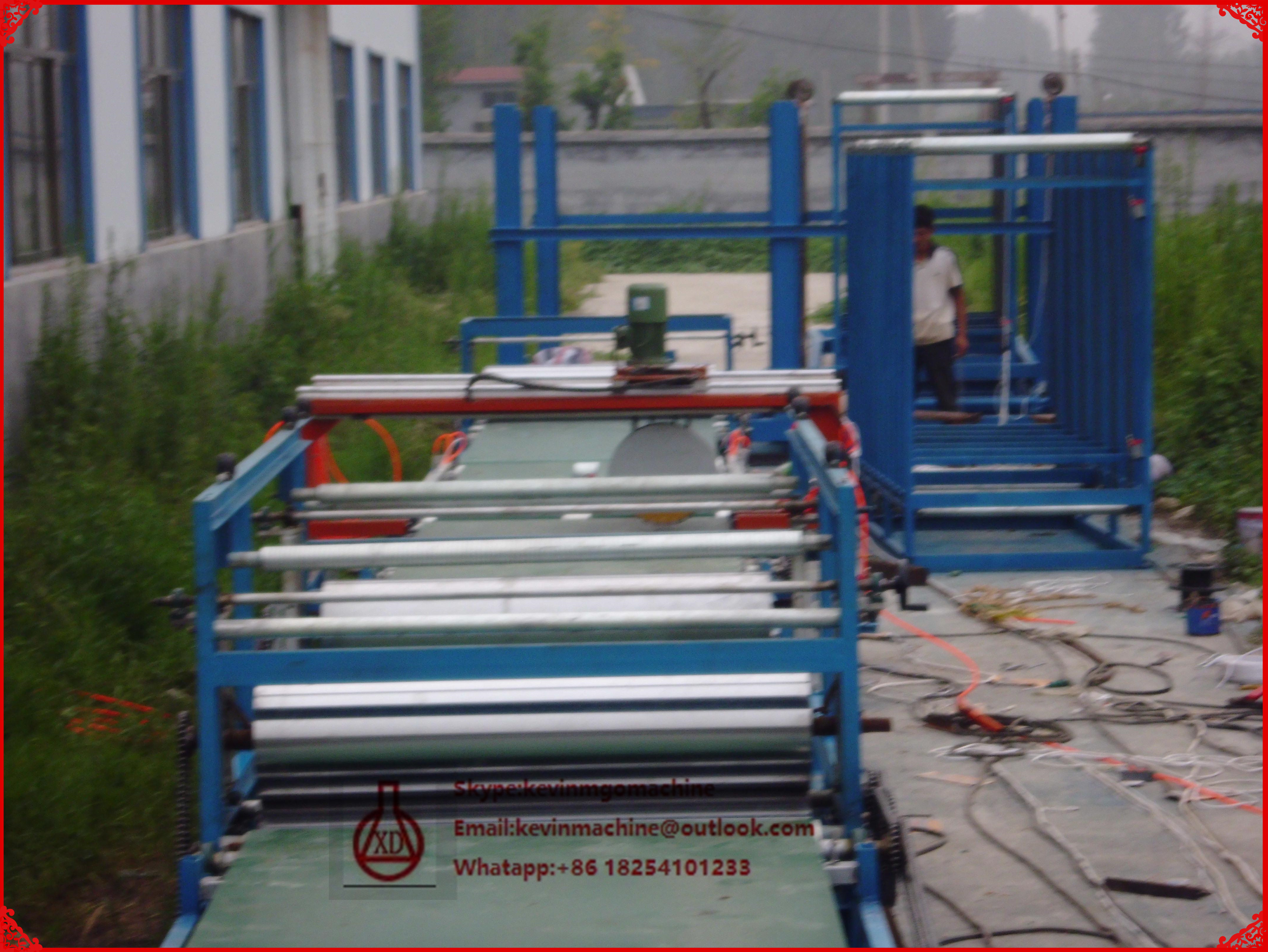 Construction Material Making Machinery for Mgo / Mgcl / Fiber Glass Mesh Raw Material