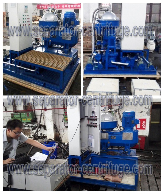 Skid Modular Type Large Capacity Maine Oil 3 Phase Centrifuge With Heating Device