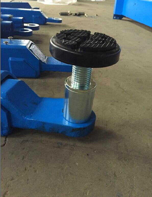 4.0T Manual 2 Post Floorplate Vehicle Lift Two Post Hoist Car Lift Auto Ramp Ecnomical Model