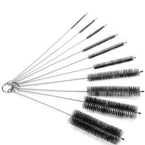 China Practical Nylon Bristle Tube Cleaning Brush , 10 PCS Test Tube Washing Brush wholesale