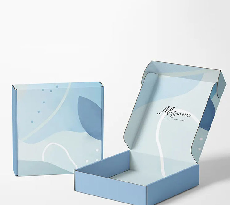 Folding Kraft Paper Airplane Box E Corrugated Packaging Paper Box for Custom Order