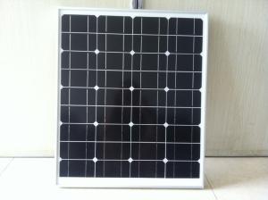 China High efficiency pv module 12v 50w solar panel mono wholesale