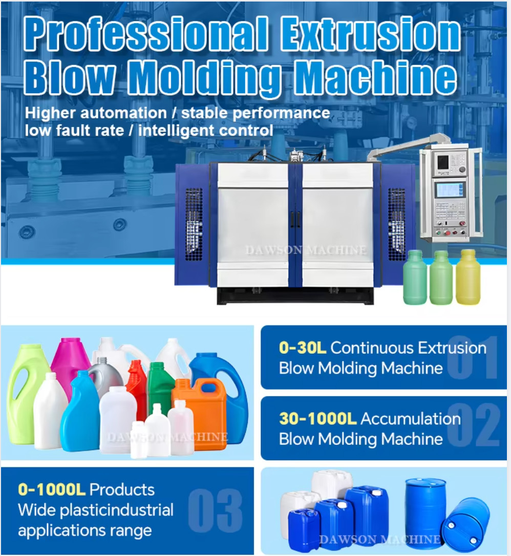 Plastic Multi Layer HDPE Blow Molding Machine automatic