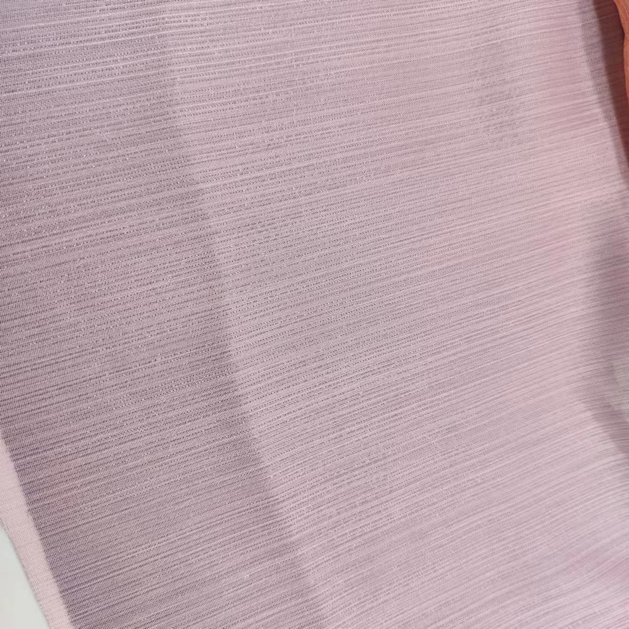 100% Polyester Breathable Chiffon Fabric Sparkling Crinkle 30DX68D