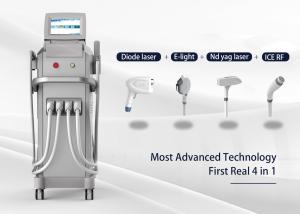 China DPL4 Combo Diode Laser Hair Removal Machine Plus Nd Yag / Elight / RF wholesale