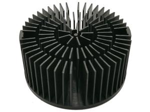 China Black Anodized Cold Forged Aluminum Heat Sink Rustproof AL1070 wholesale