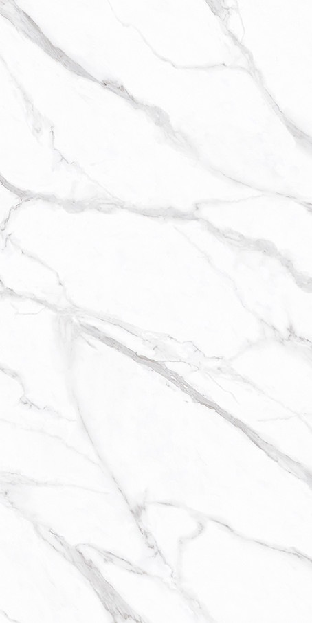 Good Living Room Carrara White Polished Marble High Quality Gloss Ceramic Floor Tiles Marble Tiles 160*320cm