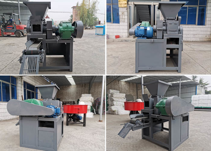 Smokeless Charcoal Biomass Briquette Machine Oval Shape