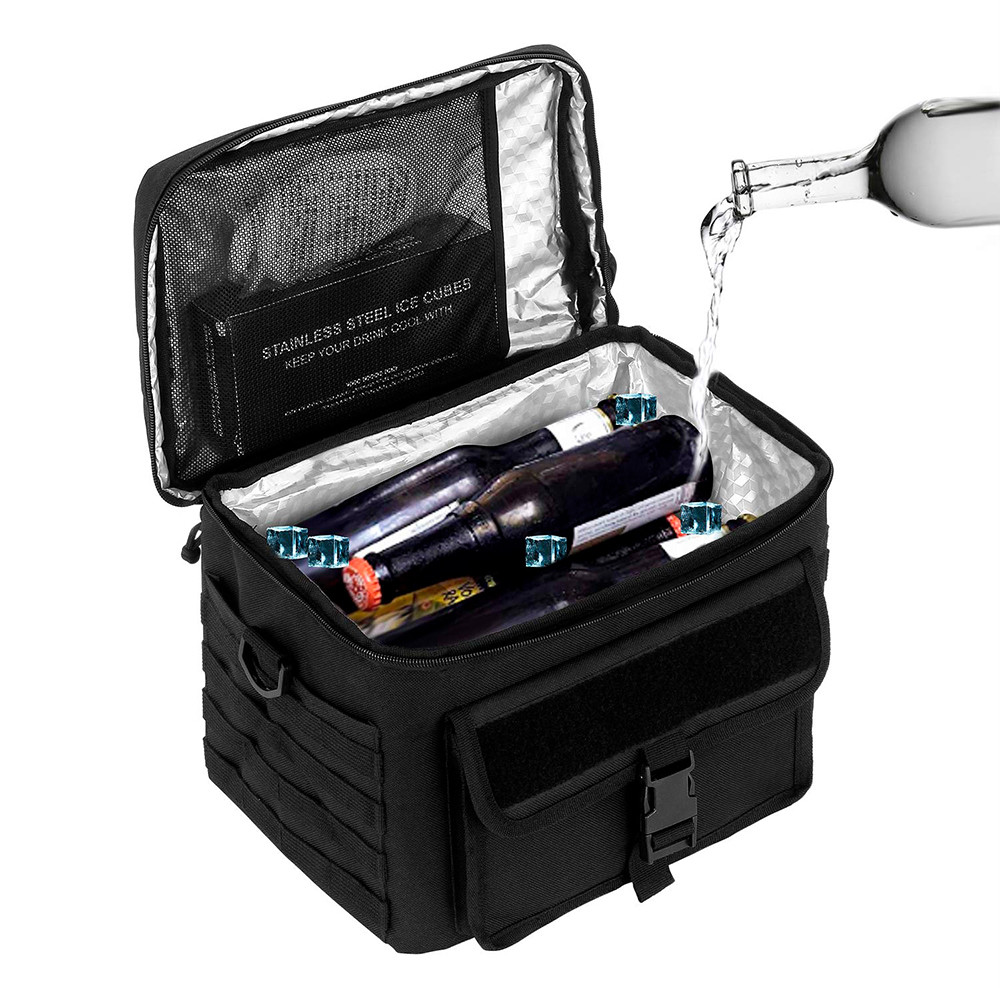 Tactical Insulated Meal Prep Lunch Cooler For Picnic