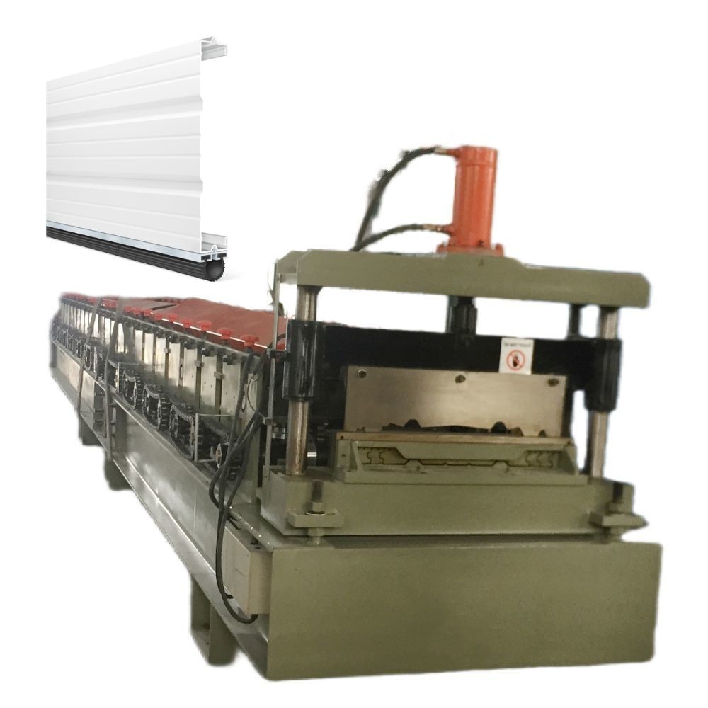 0.5-1.0mm Galvanized Steel Width Adjustable Garage Door Roll Forming Machine Door Panel Making Machine