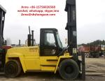 16000kg USA Hyster Used Industrial Forklift 12.00 R20 / 11.0-20 Tyre Size