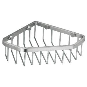 China Polished Satin Bathroom Shower Organiser 304 Stainless Steel Bathroom Corner Caddy wholesale