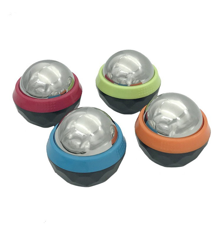Handheld Stainless Steel Massage Ball D54mm Cold Therapy Massage Roller