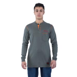 China Men'S 7oz Cat2 Lightweight Fire Resistant Shirts Knit Cotton wholesale