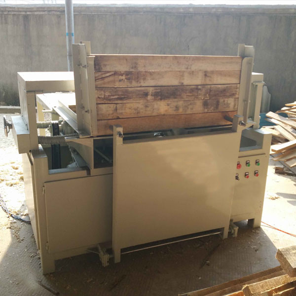 Double Head Solid Wood Pallet Notching Machine For Sale