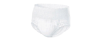 Plain Woven Adult Pull Up Diaper for Menstrual Needs and Incontinence Care in XXL