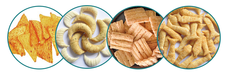30*4*4m Fried Snack Food Machine for Bugles Chips Video Outgoing-Inspection Provided