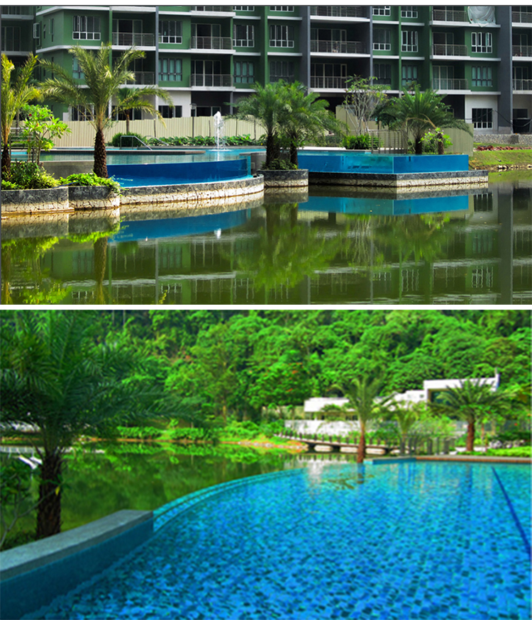 Clear Acrylic Swimming Pool Glass Walls 100mm Thick Pool Plexiglass Sheets