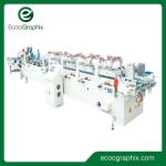 Ecoographix Automatic Carton Folding Gluing Machine For Packaging