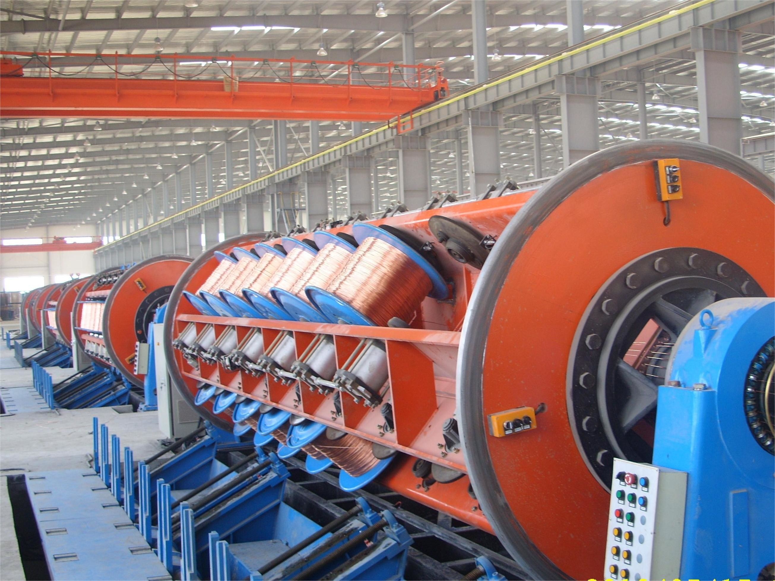 ACSR Rigid Frame Cable Making Machine for Stranding Wire for ACSR Cable Manufacturing