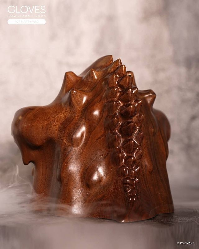 Modern Irregular Wooden Art Sculpture Abstract Style For Home Display