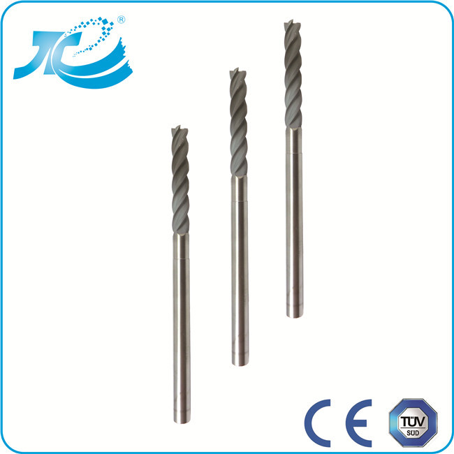 HRC 60 Degree Solid Carbide Endmill with Air or Oil Cooling Mode