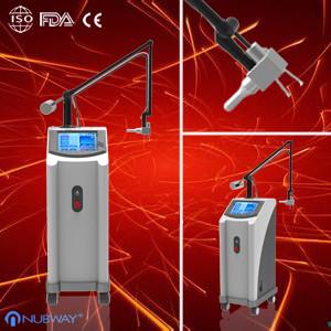 China 0.12mm Glass Pipe Co2 Fractional Laser Machine For Hands Skin Resurfacing wholesale