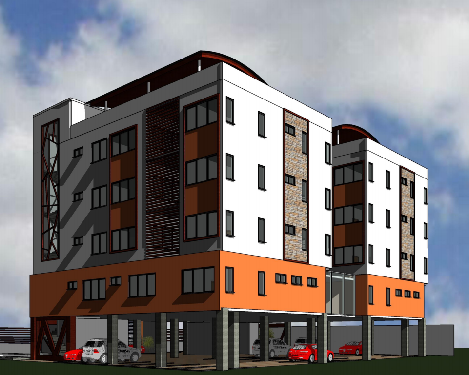 Q355 Q235 Multi Storey Steel Structure Building Prefabricated Apartment Building