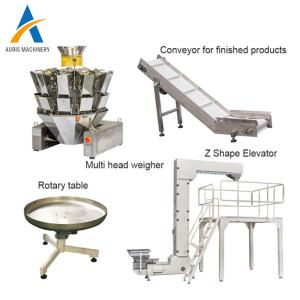 China Vertical Nut Packaging Machine 304ss Food Packing Weighing Machine wholesale
