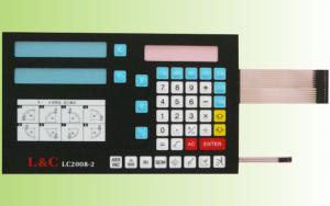 China Industrial Embossed Waterproof Membrane Switch / Tactile Membrane Switch Keypad wholesale