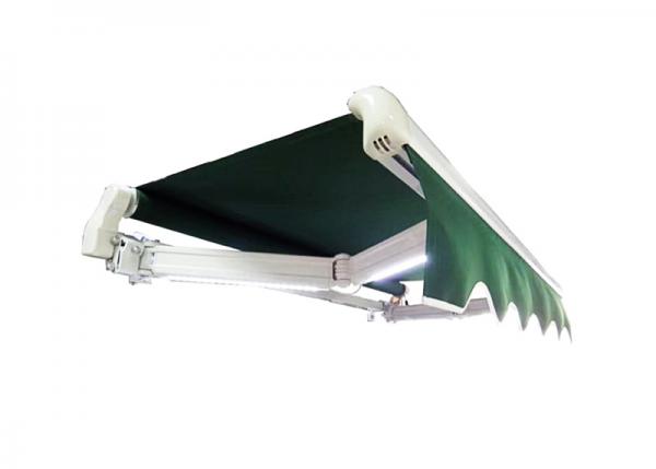 Aluminum Waterproof Retractable Awning Yard Door Shop Awning 40x40mm