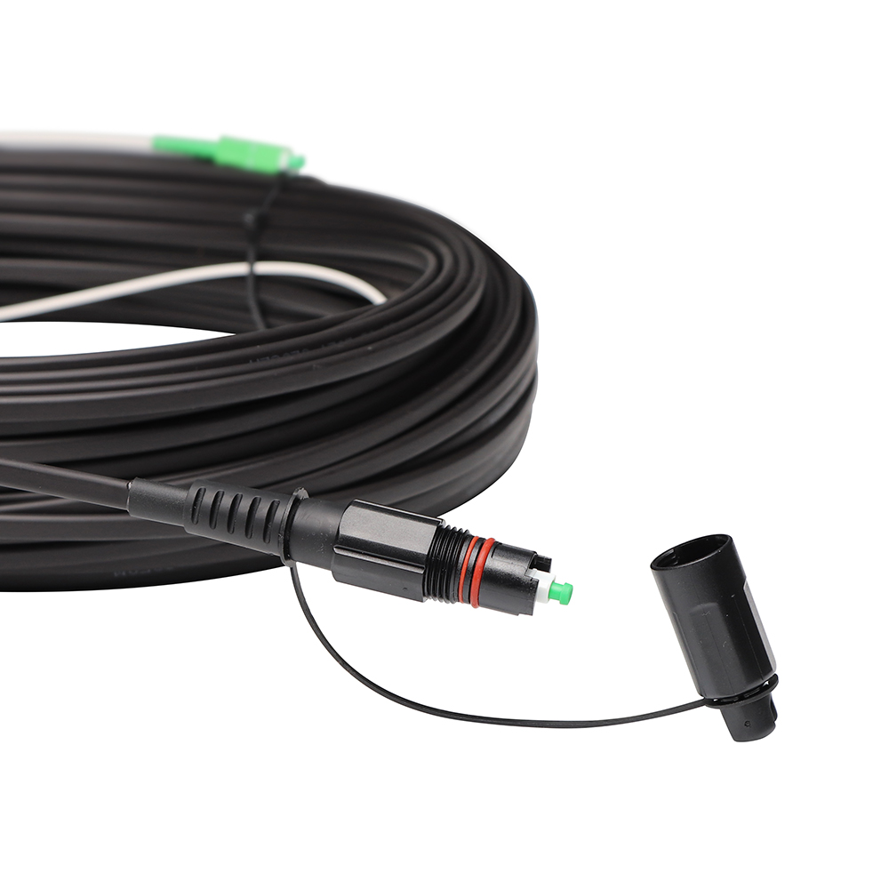 Outdoor Waterproof Fiber Cable Assembly Optitap To SC APC Singlemode