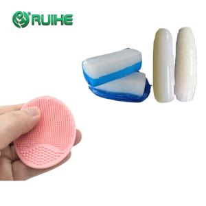 China FDA Translucent HTV Silicone Rubber Cleaning Brush No Yellowing wholesale