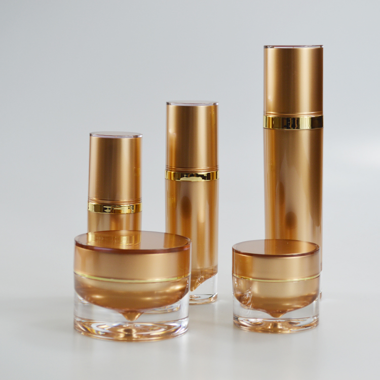 Customizable Color Acrylic Lotion Bottle in 30ml 50ml 100ml Sizes for Luxury Cosmetics