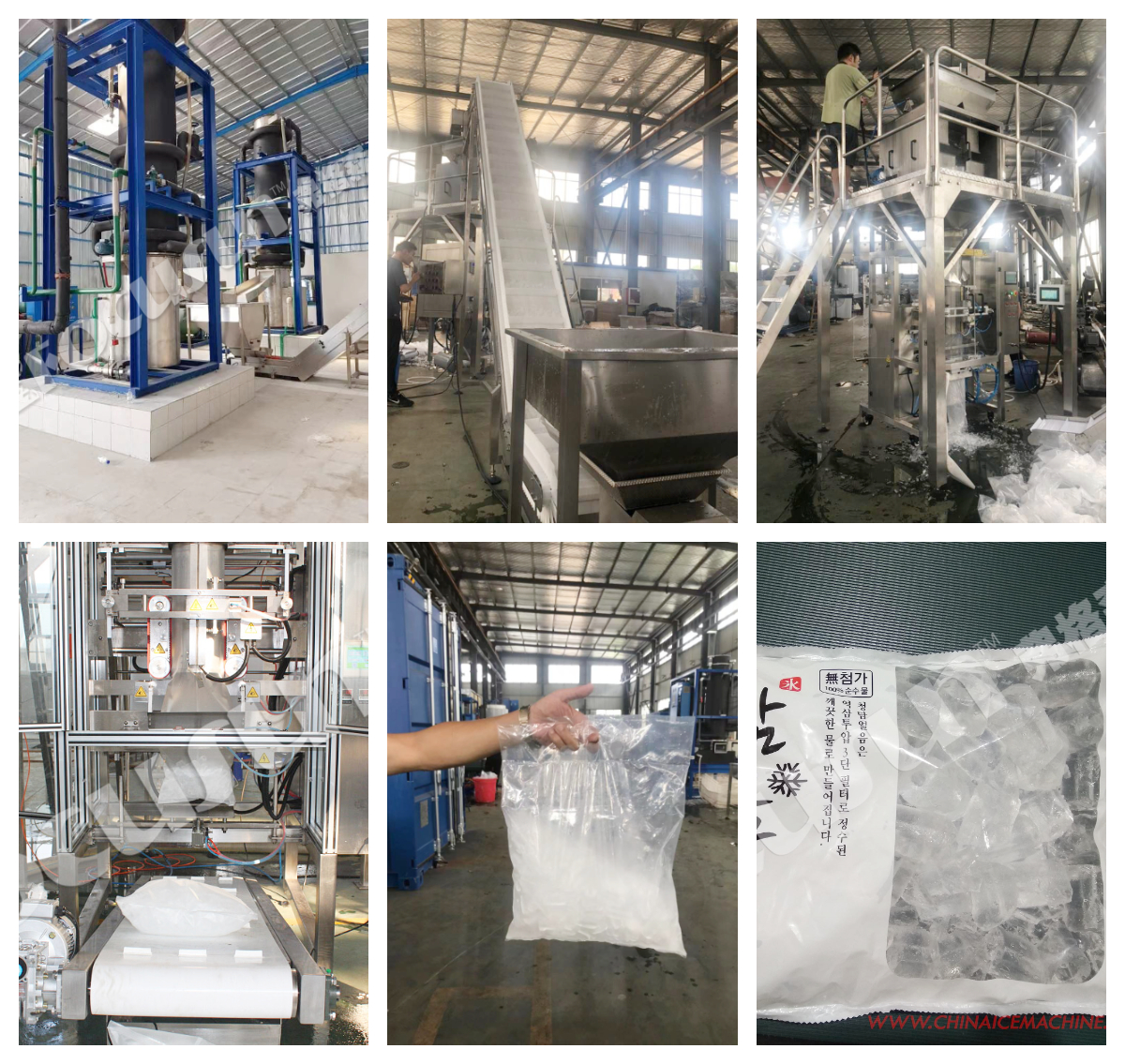 Top- and Affordable Ice Making Solution Focusun 30-50ton Tube Ice Plant Manufacturing