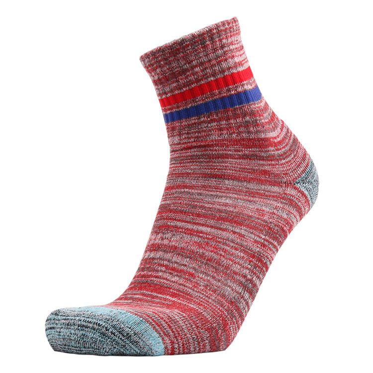 Comfortable High CREW Athletic Running Socks for Men and Women Skiing Picture Shows