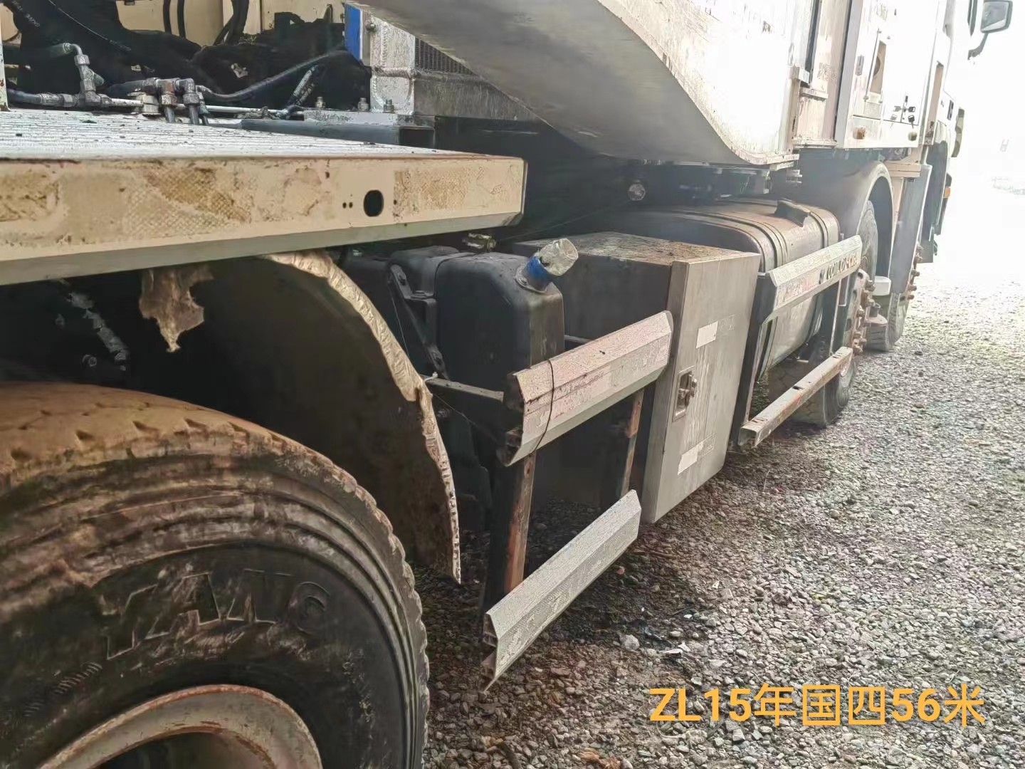 2015 Zoomlion Used Concrete Pump Truck 56 Meter Remanufactured