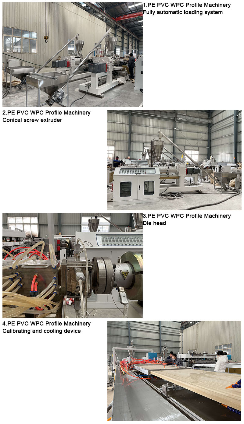 300kg/H 600kg/H Plastic Sheet Making Machine WPC PVC Foam Board Production Line