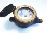 Brass Volumetric Water Meter Dry Horizontal For Cold Water LXH-15A