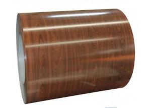 China 2000mm Ss316 Wood Grain Prepainted Steel Coil For Wooden Wall wholesale
