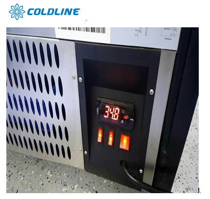 900mm Refrigerated Bakery Display Case R134a Secop Refrigerated Cake Display