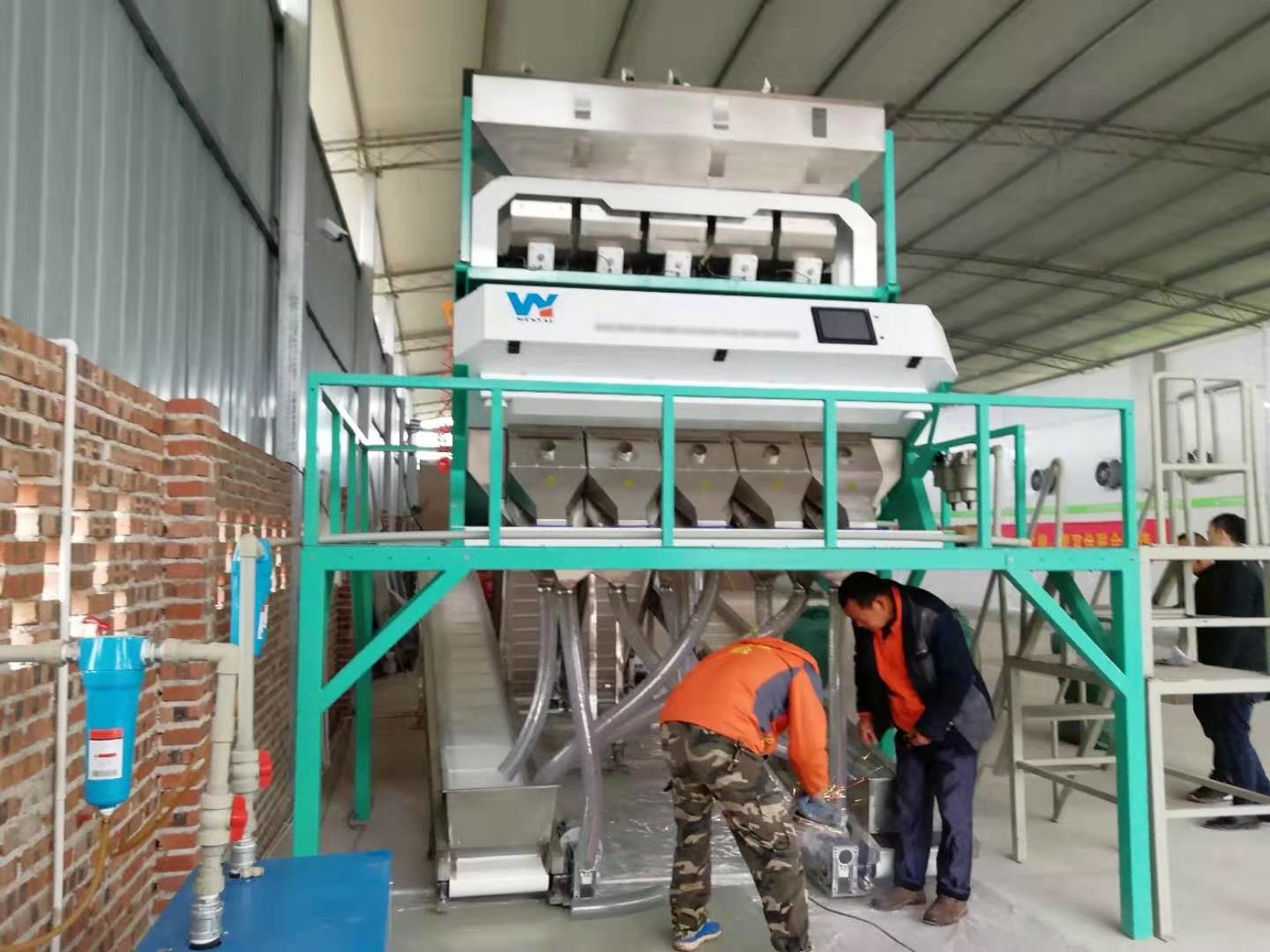 300 - 1000kg/H Dehydrated Vegetable Sorting Machine Used For Farmland